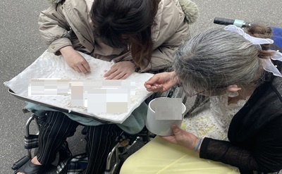 「京都府八幡市で車椅子での最後のお別れに寄り添い、愛猫ちゃんを大切にお見送りいたしました」写真